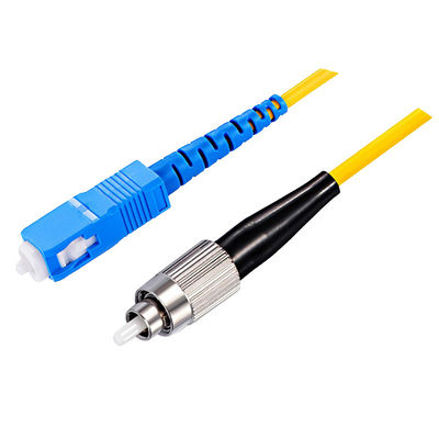 Función de conexión de fibra óptica longitud personalizable SC FC Fibra óptica patchcord