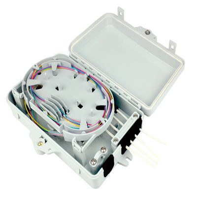 Acceso a la red FTTH exterior IP65 4 núcleos Acceso a la caja de terminación/distribución de fibra óptica