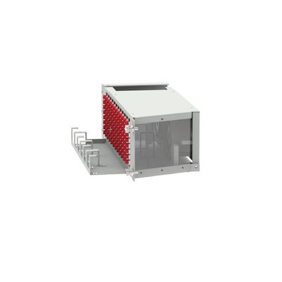 Equipo de fibra óptica de 19 pulgadas-UPC Tipo 96 núcleos Swing Optical Patchpanel para red ODN