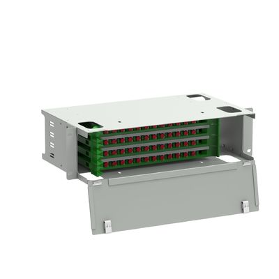 Equipo de fibra óptica de red ODN con marco de distribución subóptica de tipo FC de 48 puertos