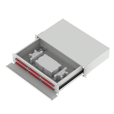 Centro de datos Fibra óptica de distribución de patchpanel 48 puertos Equipo con 5 período