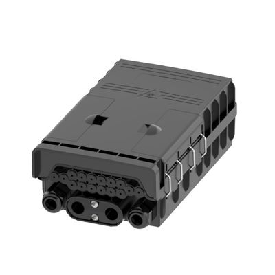 Caja de distribución de fibra óptica FTTX 36 núcleos impermeable con IP65 SC puerto de cable sin corte