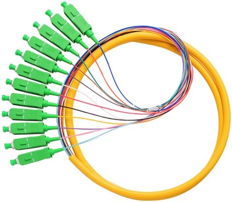 Conexión de fibra óptica a largo plazo SC Fibra óptica Pigtail Patchcord con 5 Tiempo