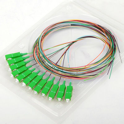 Conexión de fibra óptica a largo plazo SC Fibra óptica Pigtail Patchcord con 5 Tiempo