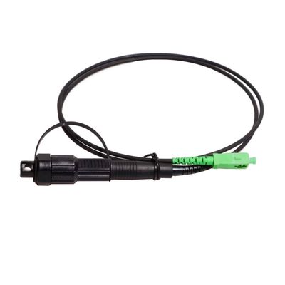 Cable de parche óptico de conector mini SC personalizable para centro de datos pre-conectado