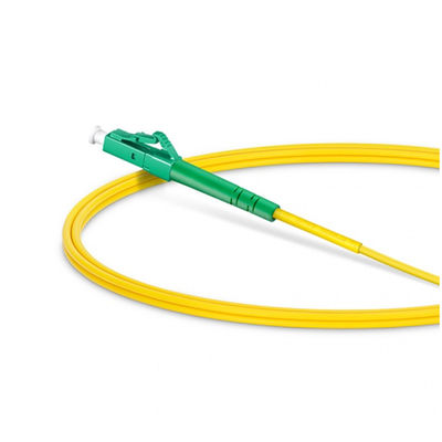 Cordón de parche de cola de pigtail de fibra óptica LC de longitud personalizable para aplicaciones