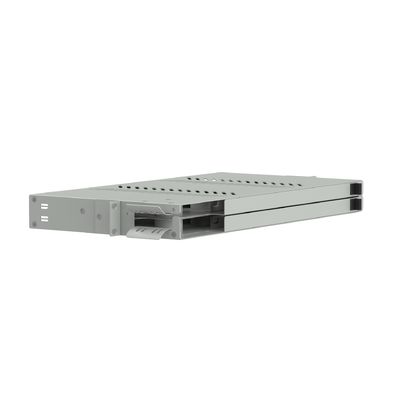 FTTX 24 puertos Sub ODF tipo swing SC APC Panel de parches de fibra óptica para equipos ópticos