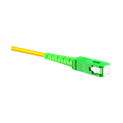 Conexión de fibra óptica SC Cordón de parcheado de fibra óptica para equipos de APC 5