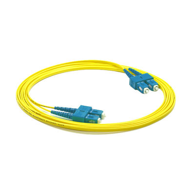 Equipo de fibra óptica SC UPC Cordón de parche de fibra óptica para conexión de fibra óptica rápida