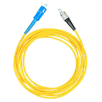 Función de conexión de fibra óptica longitud personalizable SC FC Fibra óptica patchcord