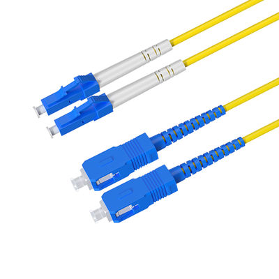 Conexión de fibra óptica Fibra óptica con patchcord SC UPC LC UPC con 5