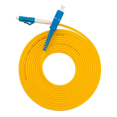 Conexión de fibra óptica Fibra óptica con patchcord SC UPC LC UPC con 5