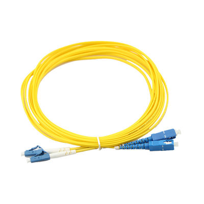 Conexión de fibra óptica Fibra óptica con patchcord SC UPC LC UPC con 5