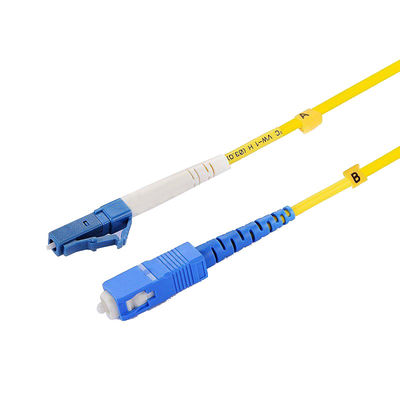 Conexión de fibra óptica Fibra óptica con patchcord SC UPC LC UPC con 5