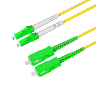Largo personalizable SCAPC LCAPC de fibra de cola de cerdo para fibras mejoradas