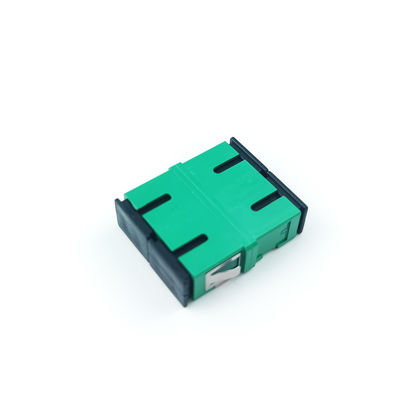 Adaptador de fibra óptica SC sin orejas con APC