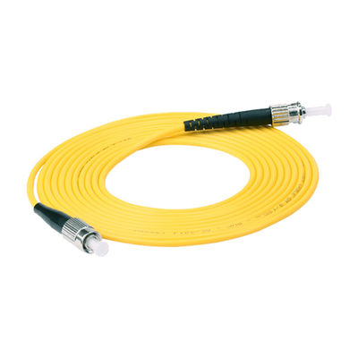 FC ST Fibra óptica Patchcord longitud personalizable 5 para equipos de fibra óptica personalizados