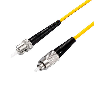 FC ST Fibra óptica Patchcord longitud personalizable 5 para equipos de fibra óptica personalizados