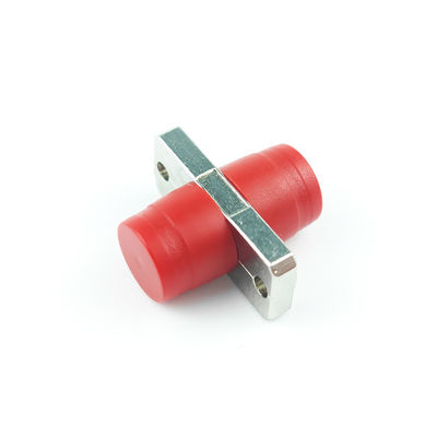 Adaptador rectangular de fibra óptica FTTH Simplex UPC FC con aleación de zinc/material PBT de plástico