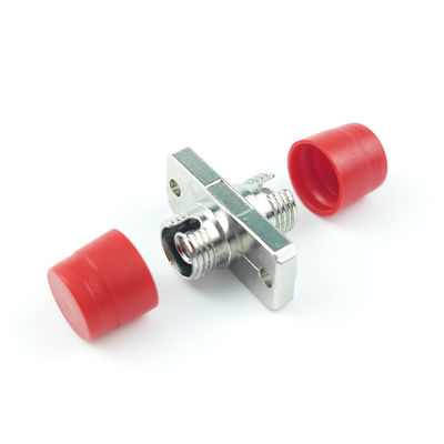 Adaptador rectangular de fibra óptica FTTH Simplex UPC FC con aleación de zinc/material PBT de plástico