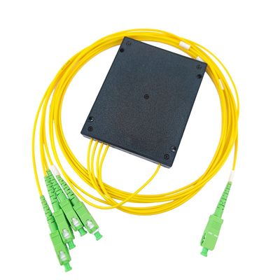 SC FC UPC APC Splitters y Dividers para redes LAN con cable tipo cajón de 2 mm Fibra óptica