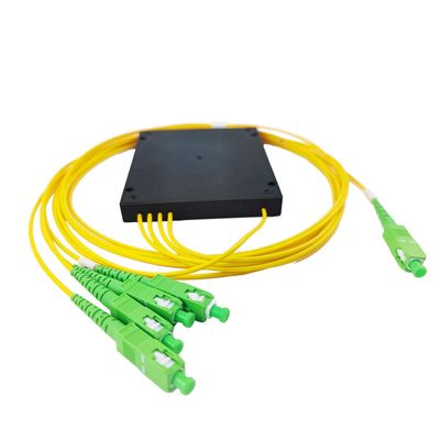 SC FC UPC APC Splitters y Dividers para redes LAN con cable tipo cajón de 2 mm Fibra óptica