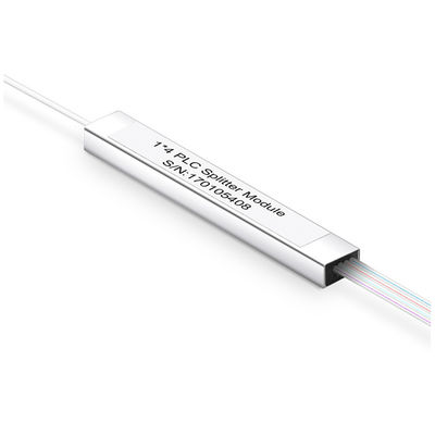 1310nm 1550nm longitud de onda PLC Fibra óptica de división para la red FTTX longitud personalizada
