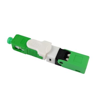 MAX≤0,5 dB Pérdida de inserción SC UPC SM Conector rápido de fibra óptica simple para FTTH y red