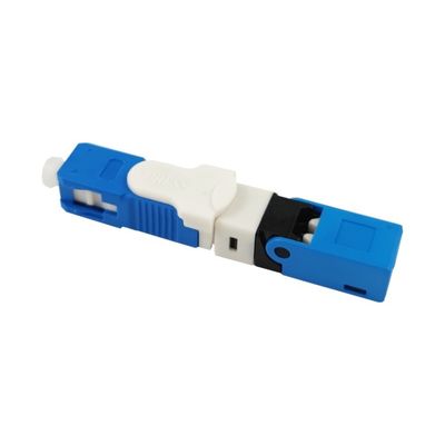 MAX≤0,5 dB Pérdida de inserción SC UPC SM Conector rápido de fibra óptica simple para FTTH y red