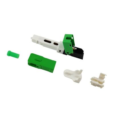 MAX≤0,5 dB Pérdida de inserción SC UPC SM Conector rápido de fibra óptica simple para FTTH y red