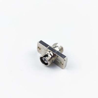 Adaptador de fibra óptica FTTH Simplex APC FC con color verde y característica rectangular