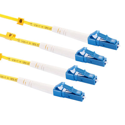 5 Time LC UPC Patchcord de fibra óptica para conexiones suaves