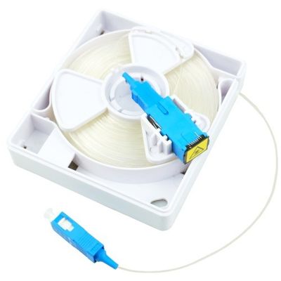 Caja de almacenamiento de fibra óptica de alta capacidad con conector SC invisible