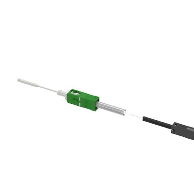 Conector rápido de fibra óptica de red FTTH Simplex SC con 10 veces de reutilización y UPC pulido