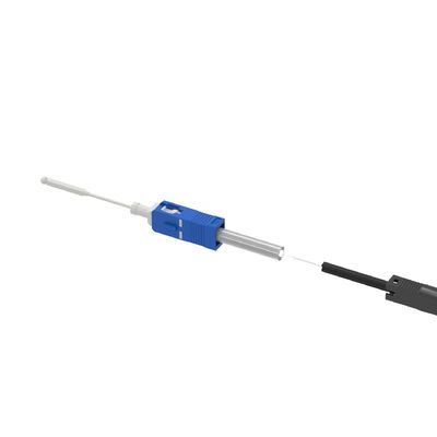 Conector rápido de fibra óptica de red FTTH Simplex SC con 10 veces de reutilización y UPC pulido