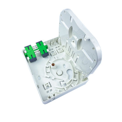 Tipo de conector para redes FTTH de 2 núcleos de plástico de fibra óptica
