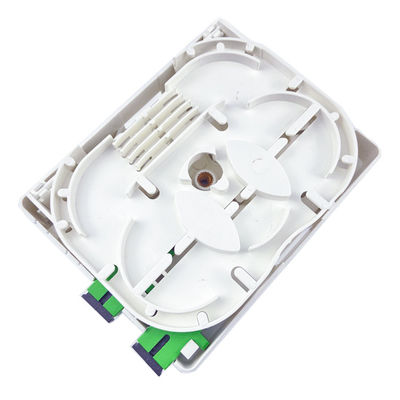 Tipo de conector para redes FTTH de 2 núcleos de plástico de fibra óptica
