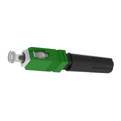 5 - Conector rápido de fibra óptica simple SC fabricado para el montaje de campo en redes FTTH