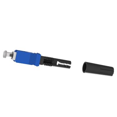5 - Conector rápido de fibra óptica simple SC fabricado para el montaje de campo en redes FTTH