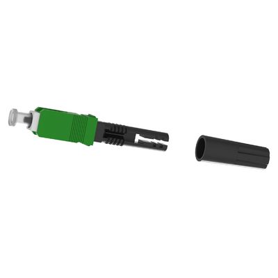 5 - Conector rápido de fibra óptica simple SC fabricado para el montaje de campo en redes FTTH