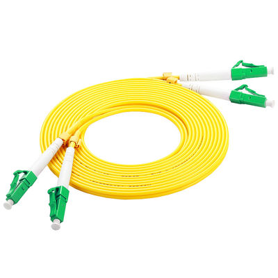 Cordón de parche de fibra óptica LC APC de longitud personalizable para un rendimiento FTTH mejorado
