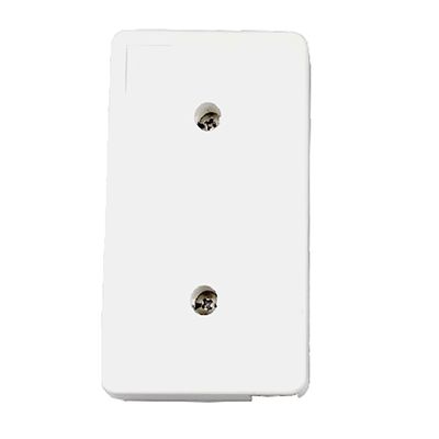Panel de conexión de placa de fachada de fibra óptica de plástico ABS de 2 núcleos para red FTTX interior