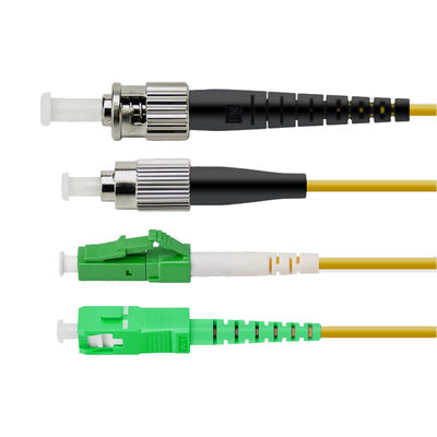 Cordón de parche de fibra óptica LC APC de longitud personalizable para un rendimiento FTTH mejorado