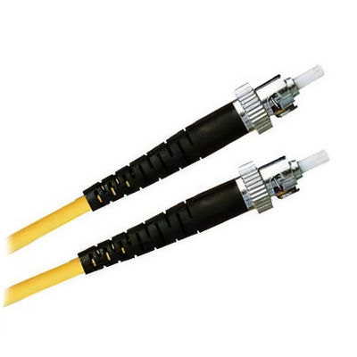 Conexión de fibra óptica hecha fácil ST Fibra óptica patchcord para transferencia de datos de velocidad