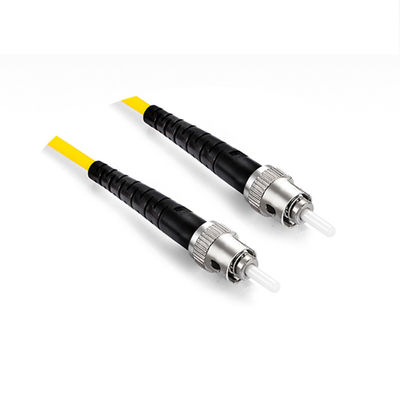 Conexión de fibra óptica hecha fácil ST Fibra óptica patchcord para transferencia de datos de velocidad