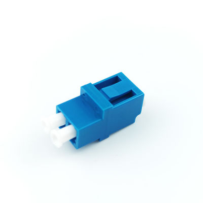Adaptador de fibra óptica UPC de doble puerto de brida estándar sin orejas para FTTH