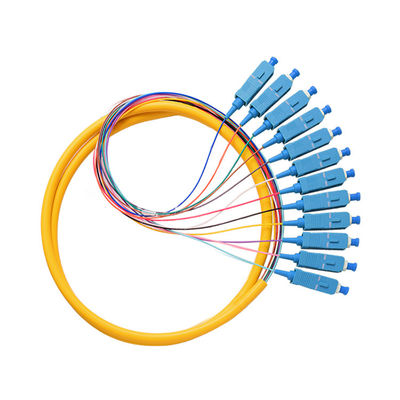 SCUPC Fibra óptica Pigtail Patchcord en longitud personalizable para el rendimiento