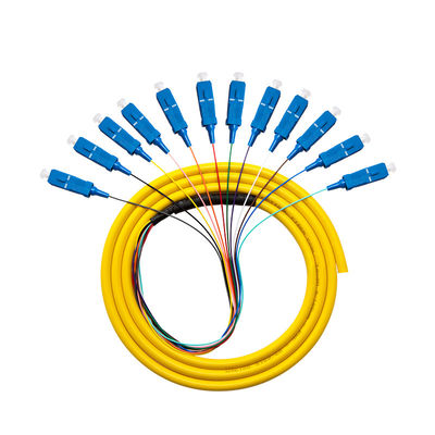 SCUPC Fibra óptica Pigtail Patchcord en longitud personalizable para el rendimiento