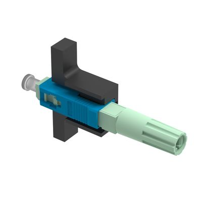 SC UPC Conector rápido de ensamblaje de campo para reutilización Tiempos ≥10 veces