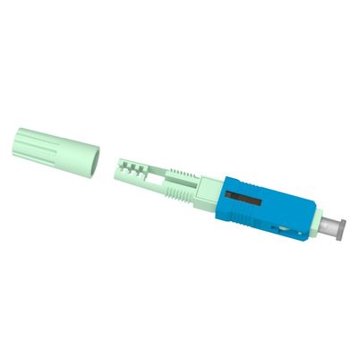 SC UPC Conector rápido de ensamblaje de campo para reutilización Tiempos ≥10 veces